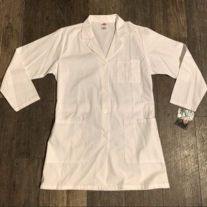 NEW DICKIES WHITE LAB COAT